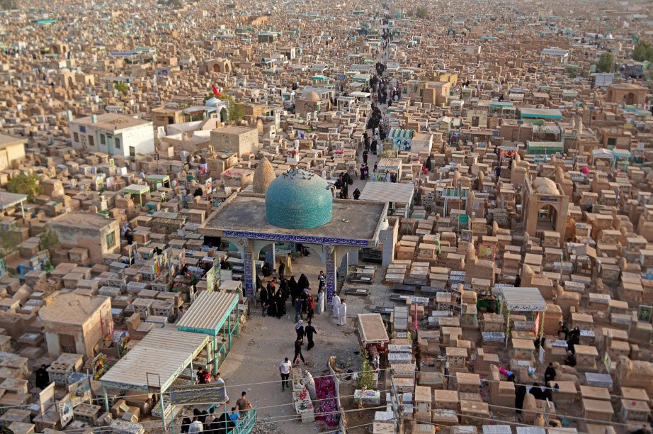 Al-Habibiyah Cemetery, Baghdad, Iraq